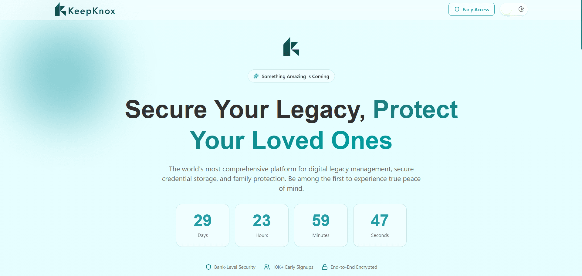 Keep Knox screenshot